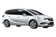 Truck Hire Norwich - Vauxhall Zafira 7-Seater - Minibus hire Norwich